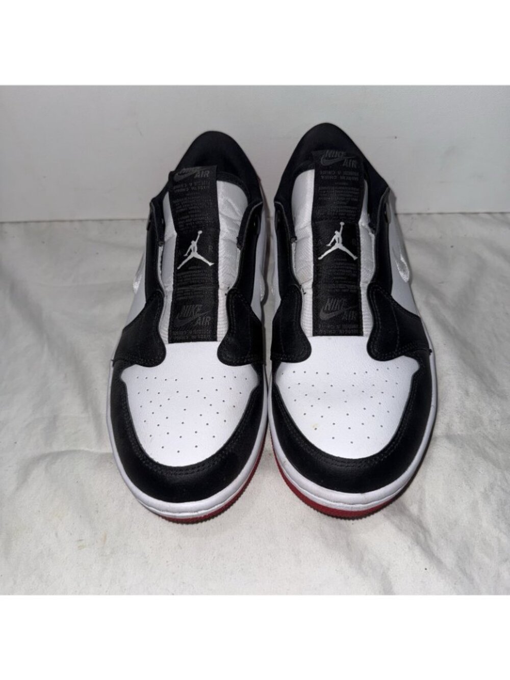 Nike Air Jordan 1 Low EasyOn Black Toe AV3918-102 Women’s Size 8.5 - Picture 2 of 9